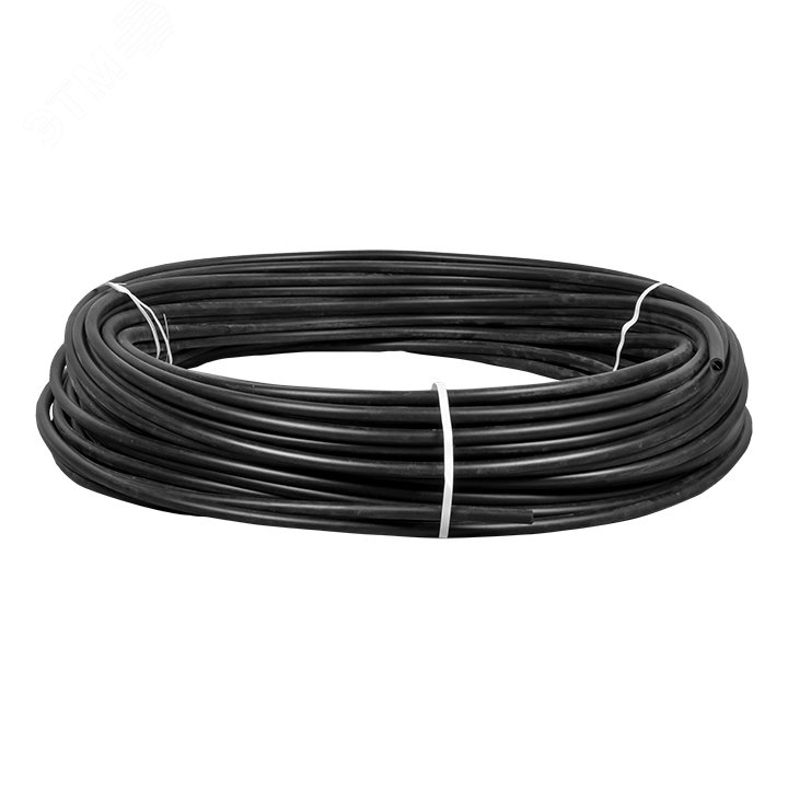 Труба гладкая жесткая ПНД черная d16мм (100м) PROxima