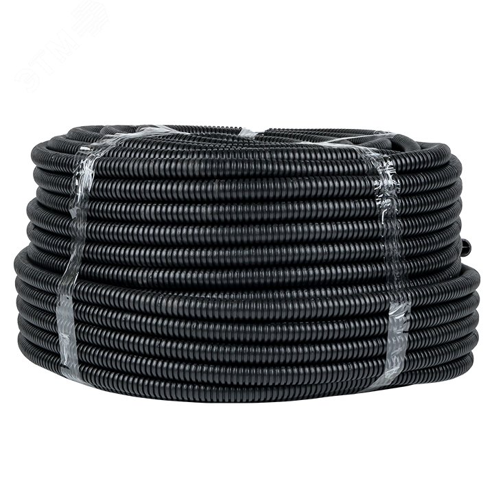 Труба гофрированная ПНД с зондом d25мм (75м) Plast PROxima