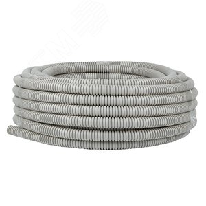 Труба гофрированная ПВХ с зондом d20мм (25м) Plast PROxima