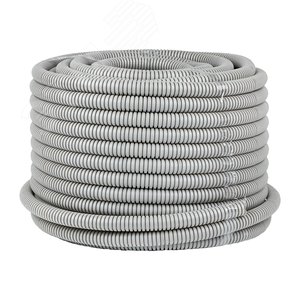 Труба гофрированная ПВХ с зондом d20мм (50м) Plast PROxima