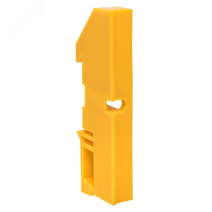 Изолятор на DIN-рейку желтый PROxima