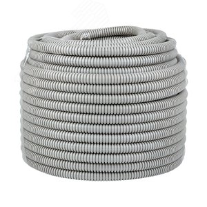 Труба гофрированная ПВХ с зондом d16мм (50м) Plast PROxima