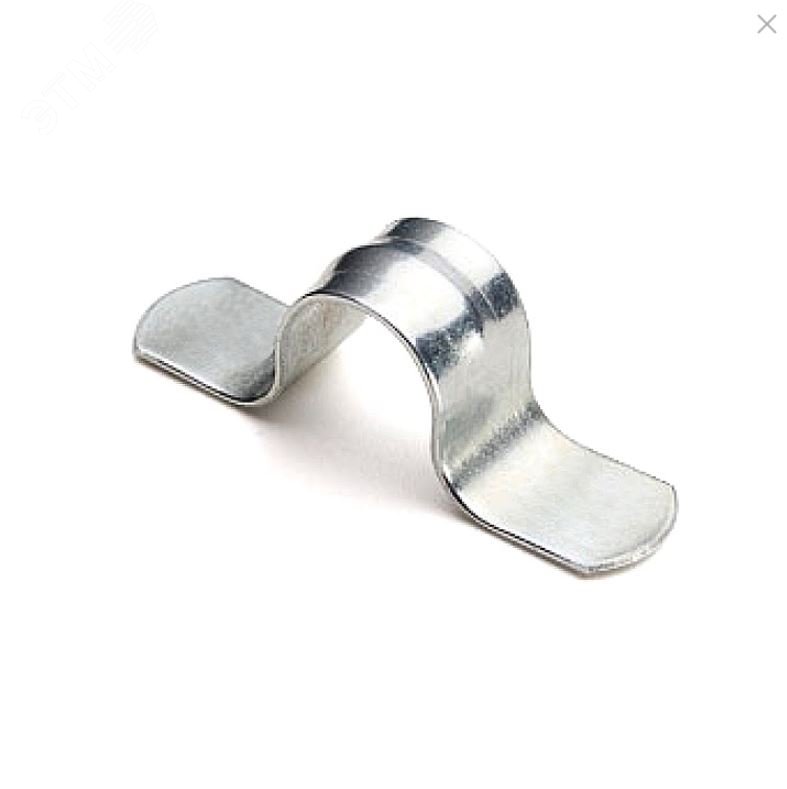 Скоба металлическая двухлапковая для монтажного пистолета d8-9мм. (100шт.)