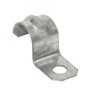 Скоба металлическая однолапковая d14-15мм (10шт.) PROxima