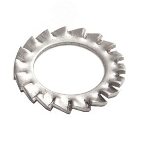 Шайба стопорная с наруж. зубцами М4 DIN 6798 INOX EKF