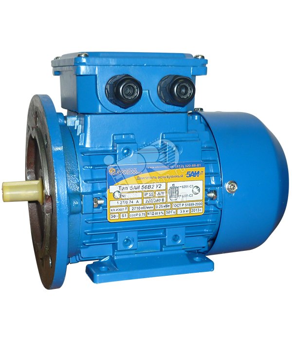 Электродвигатель 5АИ 56 А4 0.12/1500 IM 2081
