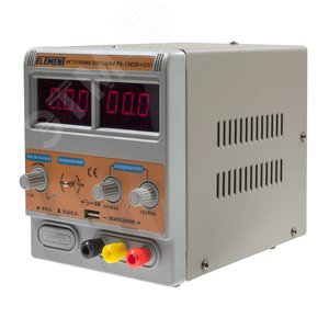 ELEMENT 1502D+ Источник питания, 0-15V-2A+5V/2A   2xLCD, USB выход