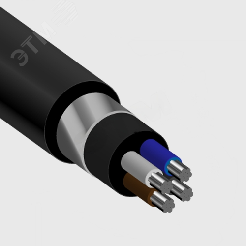 Кабель силовой АВБШВнг(А)-ХЛ 4х35ок(N)-1 однопроволочный