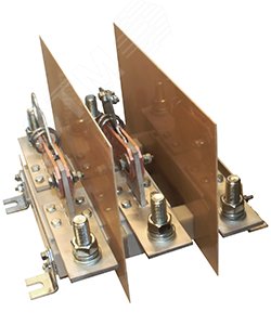 РЕ19-43-31160-00 УХЛ3, 1600А, 3-х полюсный на одно направление, рычаг для пополюсного оперирования штангой, IP00, разъединитель  (ЭТ)