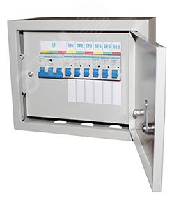 ОЩВ-6 УХЛ4, 100/25А, IP31, щиток осветительный навесной  (ЭТ)