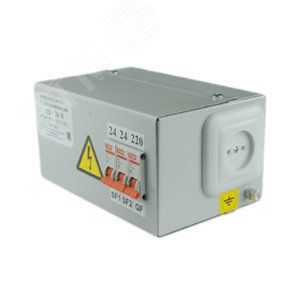 ЯТП-0,25 У3 380/12В, с 2-мя автоматами, IP30, ящик с понижающим трансформатором  (ЭТ)