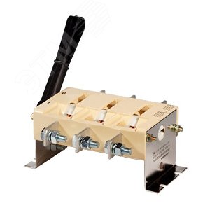 ВР32-37 А 70220-00 УХЛ3, 400А, несъёмная боковая рукоятка, 3-х полюсный на два направления, IP00, выключатель-разъединитель  (ЭТ)