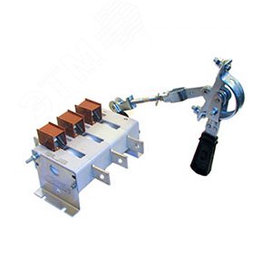 ВР32-35 А 31240-00 УХЛ3, 250А, несъёмная передняя смещённая рукоятка, 3-х полюсный на одно направление, с дугогасительными камерами, IP00, выключатель