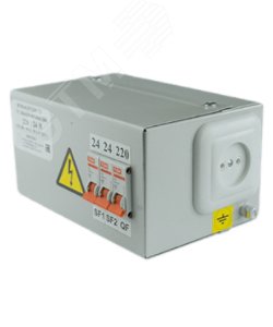 ЯТП-0,25 У3 220/12В, с 3-мя автоматами, IP30, ящик с понижающим трансформатором  (ЭТ)