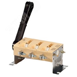 ВР32-31 В 71250-32 УХЛ3, 100А, съёмная боковая смещённая рукоятка, 3-х полюсный на два направления, с дугогасительными камерами, IP32, выключатель-раз