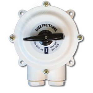 Выключатель пакетный ВП3-40 М1 до 40А пластиковый корпус IP56