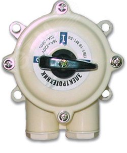 Выключатель пакетный ПВ 1-16 М1, 16А, пластмассовый корпус IP56