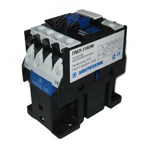 ПМЛ-1160М УХЛ4 Б, 220В/50Гц, 1з, 10А, нереверсивный, без реле, IP20, пускатель электромагнитный  (ЭТ)