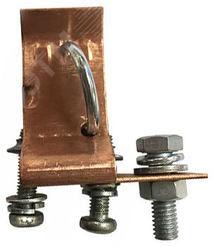 Держатель плавкой вставки ПН2-100 У3 на 100А, медь  (ЭТ)