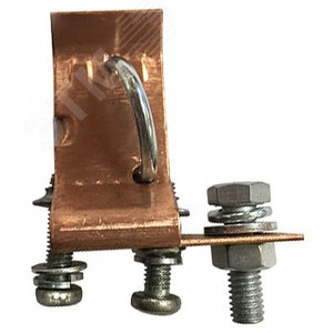 Держатель плавкой вставки ПН2-100 У3 на 100А, медь  (ЭТ)