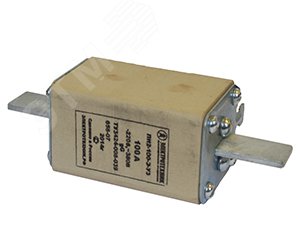 Плавкая вставка ПН2-100-Э У3 на  50А, стальные ножи  (ЭТ)