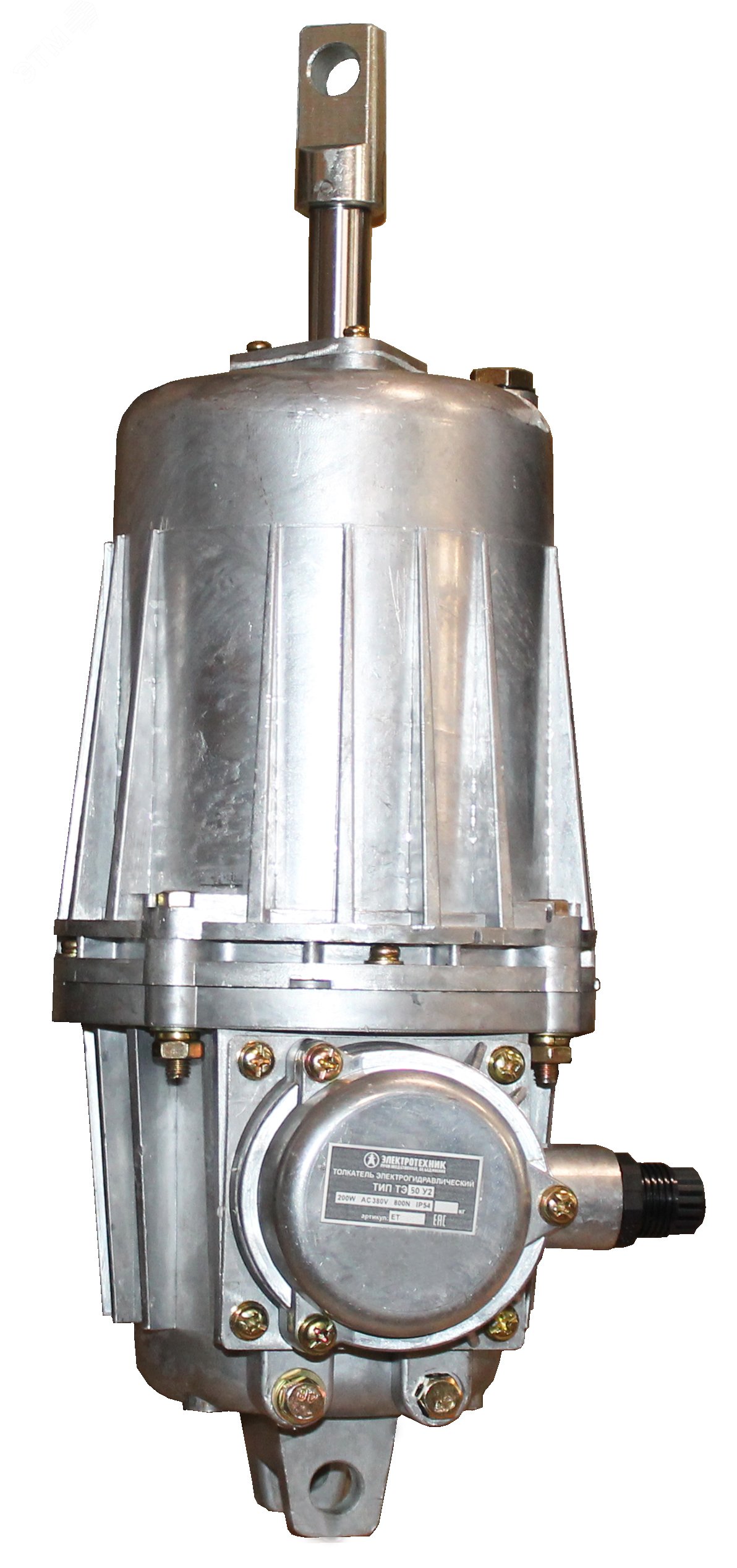 Толкатель электрогидравлический  ТЭ-50 У2, 380В,  среднее усилие подъема 500Н, IP54