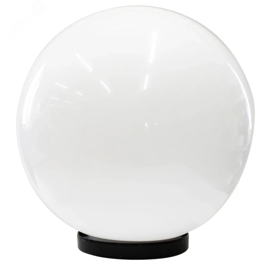 Светильник Шар ДТУ 400 Б СПЕЦСВЕТ 03-030-401 опал пмма IP65 (30Вт 6500К)  корпус Б145 черный ф60 ИУ