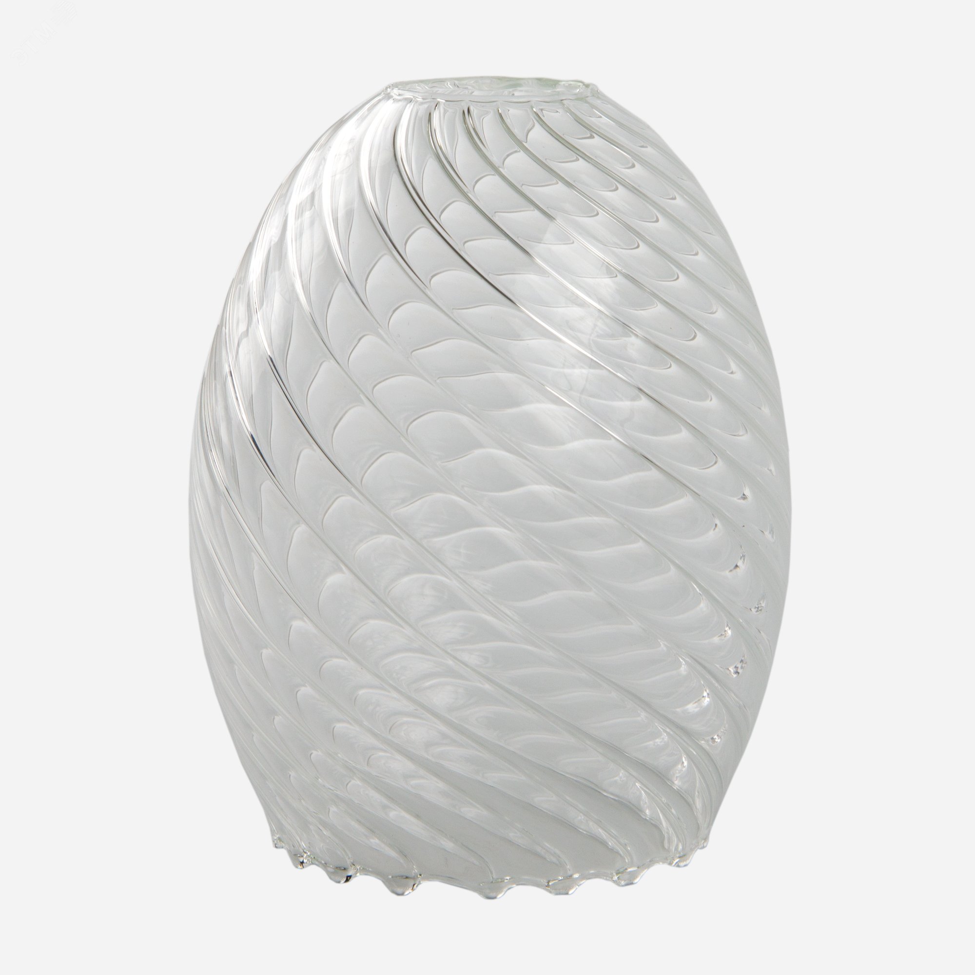 Плафон 34-401-в30 Эллипсоид рифл.косой