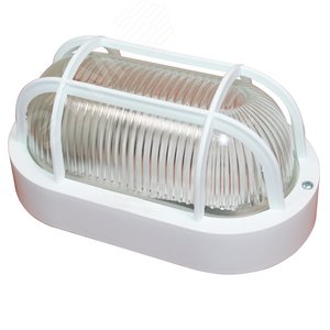 Светильник НБО-23-60-006 (Овал-60) прозрачный с решеткой