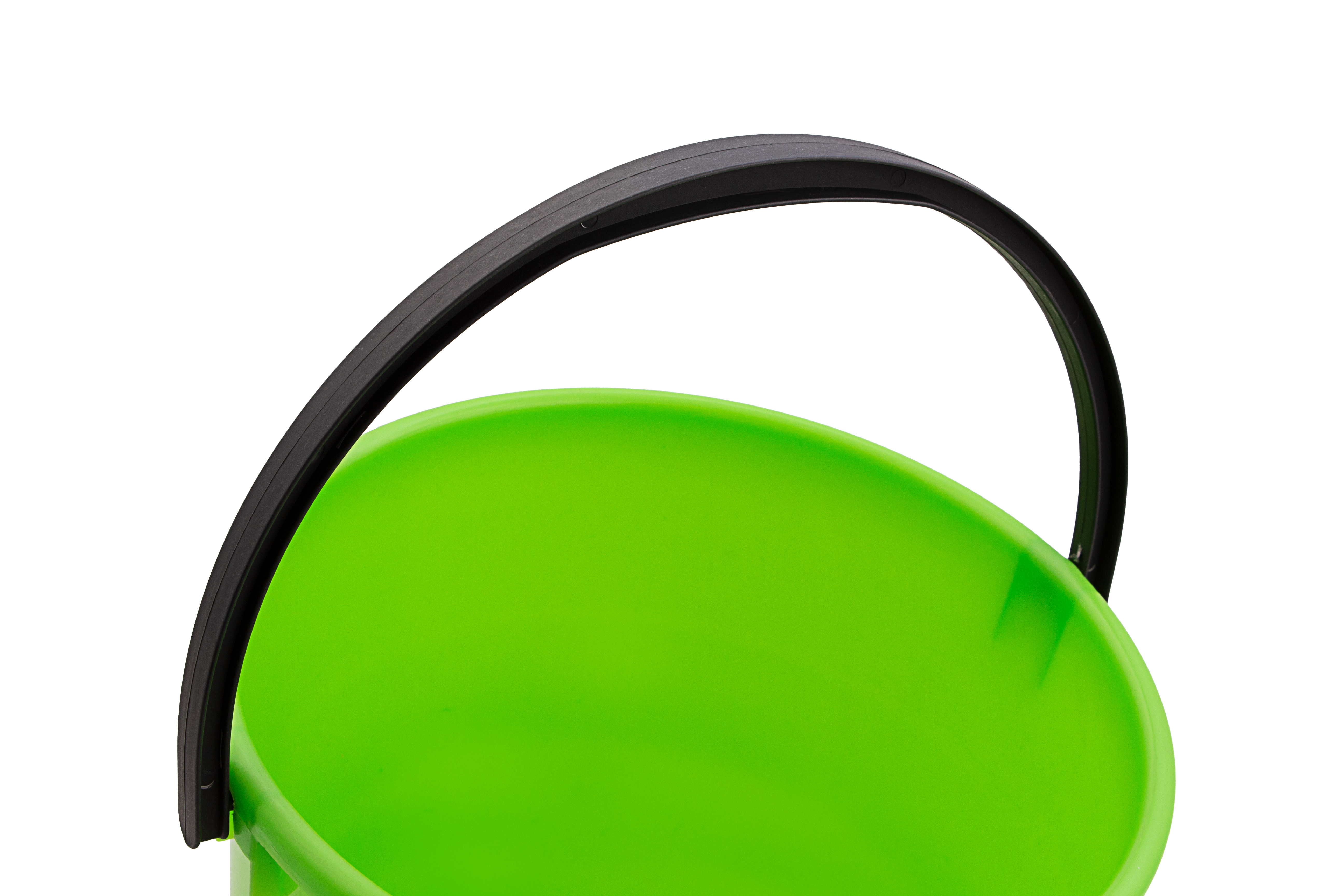 Ведро пластмассовое круглое 13 л, с крышкой, Light Elfe