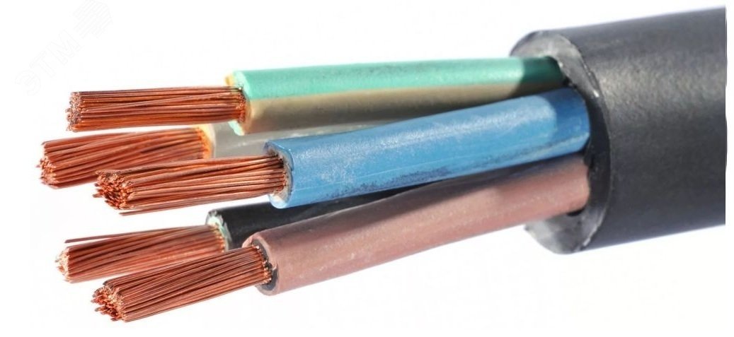 Кабель силовой КГТП  5х25-0.38 ТРТС