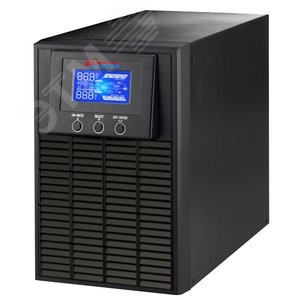 Источник бесперебойного питания Monolith Е 1000LT-12V, Оn-line, 1000 Ва/800Вт, фаза 1/1, АКБ 12В, ЗУ 12А, 2 шт. CEE7 (Евро), разъем для подключения вн
