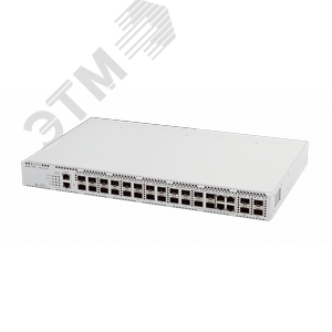 Коммутатор агрегации управляемый L3 20 портов SFP 1000 Мб/с, 4хSFP+, без БП
