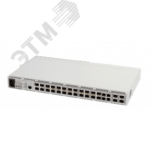 Коммутатор управляемый L3 PoE+ 24 порта 1000 Мб/с, 4хSFP, SFP+,