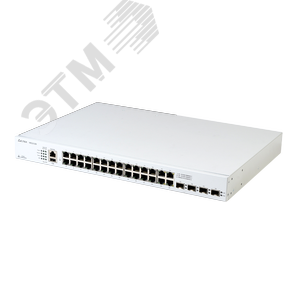Коммутатор промышленный L3 24 порта 10/100/1000 Мб/с, 4хSFP, 1хUSB 2.0