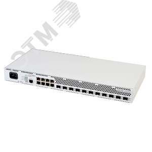 Коммутатор управляемый L2 8хRJ-45 10/100/1000 Мб/с, 11хSFP+,SFP 110-250B AC