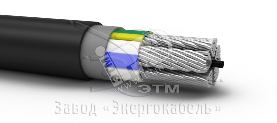 Кабель силовой АВБШв 4х35ок(N)-0.66 ТРТС  однопроволочный ВНИИКП