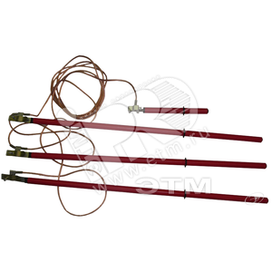 Заз.для ВЛ до 10кВ ЗПЛ-10-3 50кв.мм 3штанги