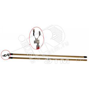 Штанга операт.унив. ШОУ-220/3 (до220кВ) 3.7м