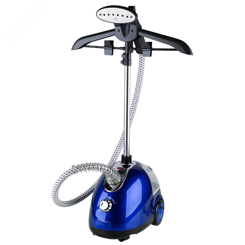 Отпариватель для одежды вертикальный EN-356, на 1800Вт, объем 1,3л, цвет синий