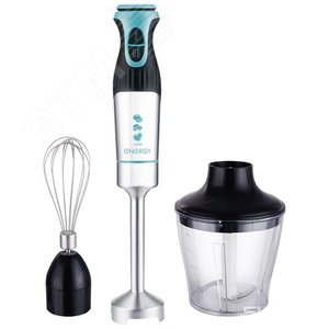 Блендер погружной EN-139 на 1500 Вт, 2 скорости, с измельчителем и венчиком
