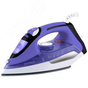 Утюг EN-314 на 2000 Вт, подошва - керамическая, цвет фиолетовый