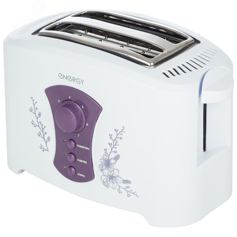 Тостер EN-280, 7 степеней прожарки, поддон для крошек, 750Вт