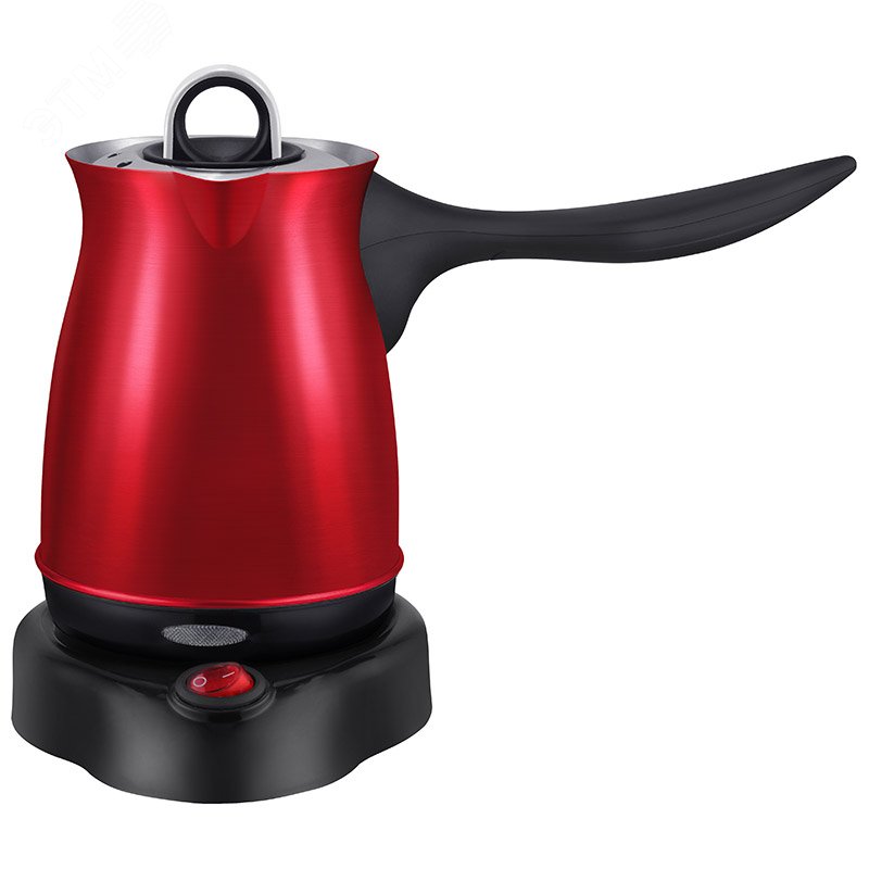 Турка электрическая EN-296, цвет красный