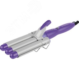 Стайлер тройной EN-832T, мощность 90 Вт, цвет фиолетовый