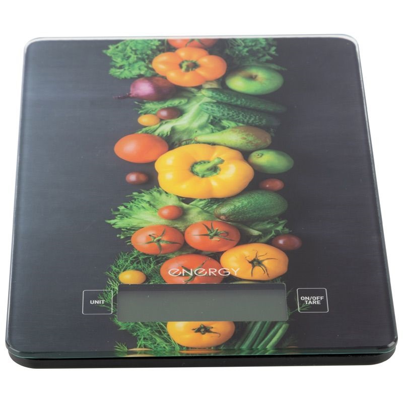 Весы кухонные электронные EN-423, рисунок ''Овощи''