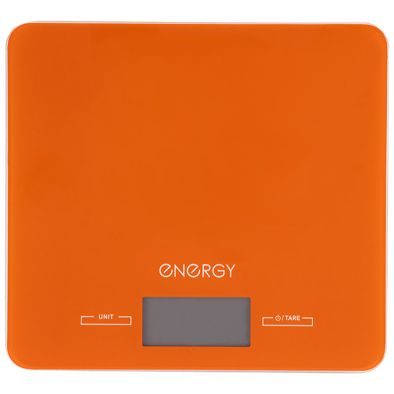Весы кухонные электронные EN-432, цвет оранжевый