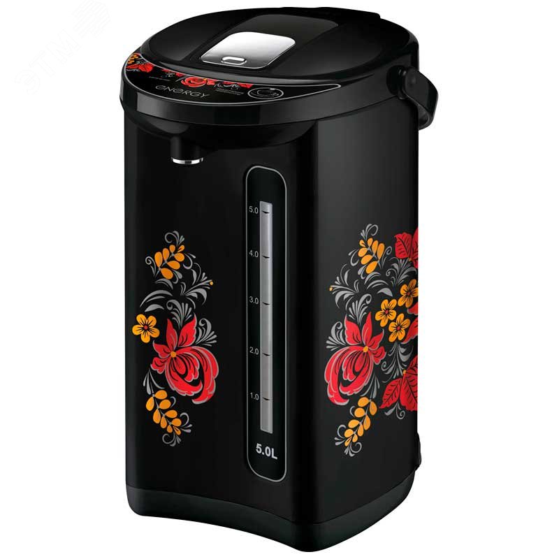 Термопот TP-617 на 5л и 750 Вт, цвет черный