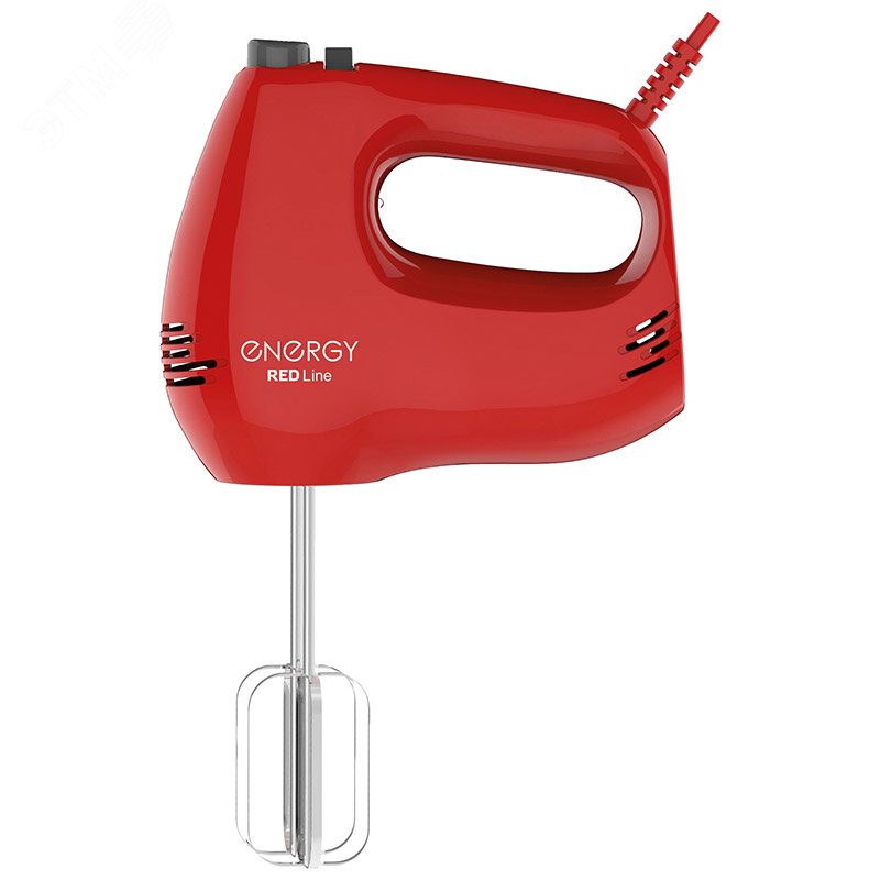 Миксер EN-291, 5 скоростей, на 150 Вт, цвет красный