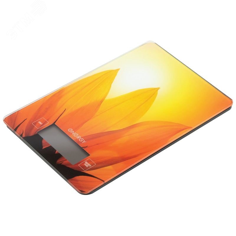 Весы кухонные электронные EN-423, рисунок ''Подсолнух''